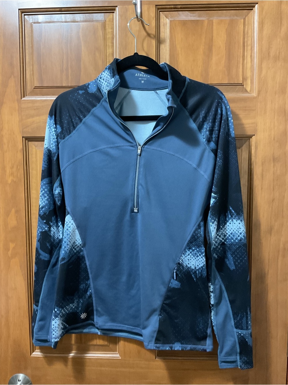 Women’ 3/4 zip long sleeve jacket
